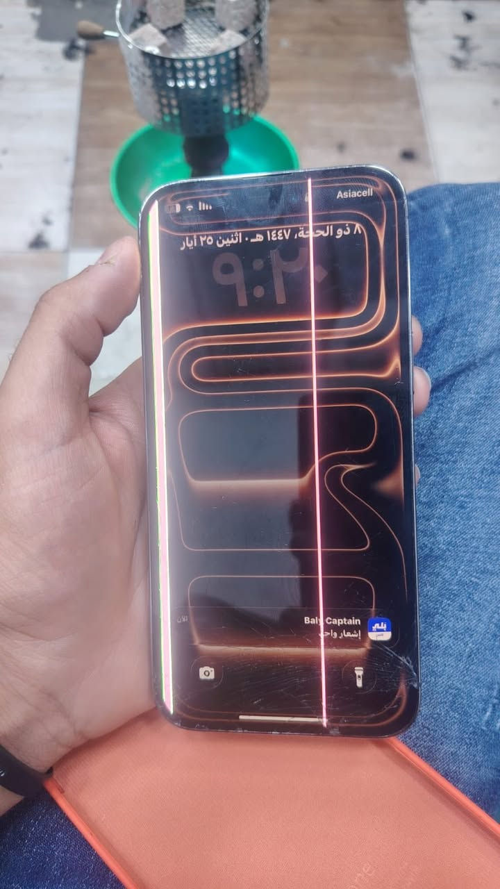 سلام عليكم أيفون ١٤ برو ماكس ذاكره ٢٥٦ بطاريه ٨٠ عربي شرق أوسط بي ضهر مكسور و شاشه لا تعليك ولا لمس ثكيل التلفون برغي ما مفتوح بي سعره ٥٠٠ قفل قفل قفل ماكو هيج سعر جاي يبيعون الأمريكي ب ٨٠٠ // كيبل ويا و حافضه فقط مكاني بصره بس الشراي يخابرني ***********
