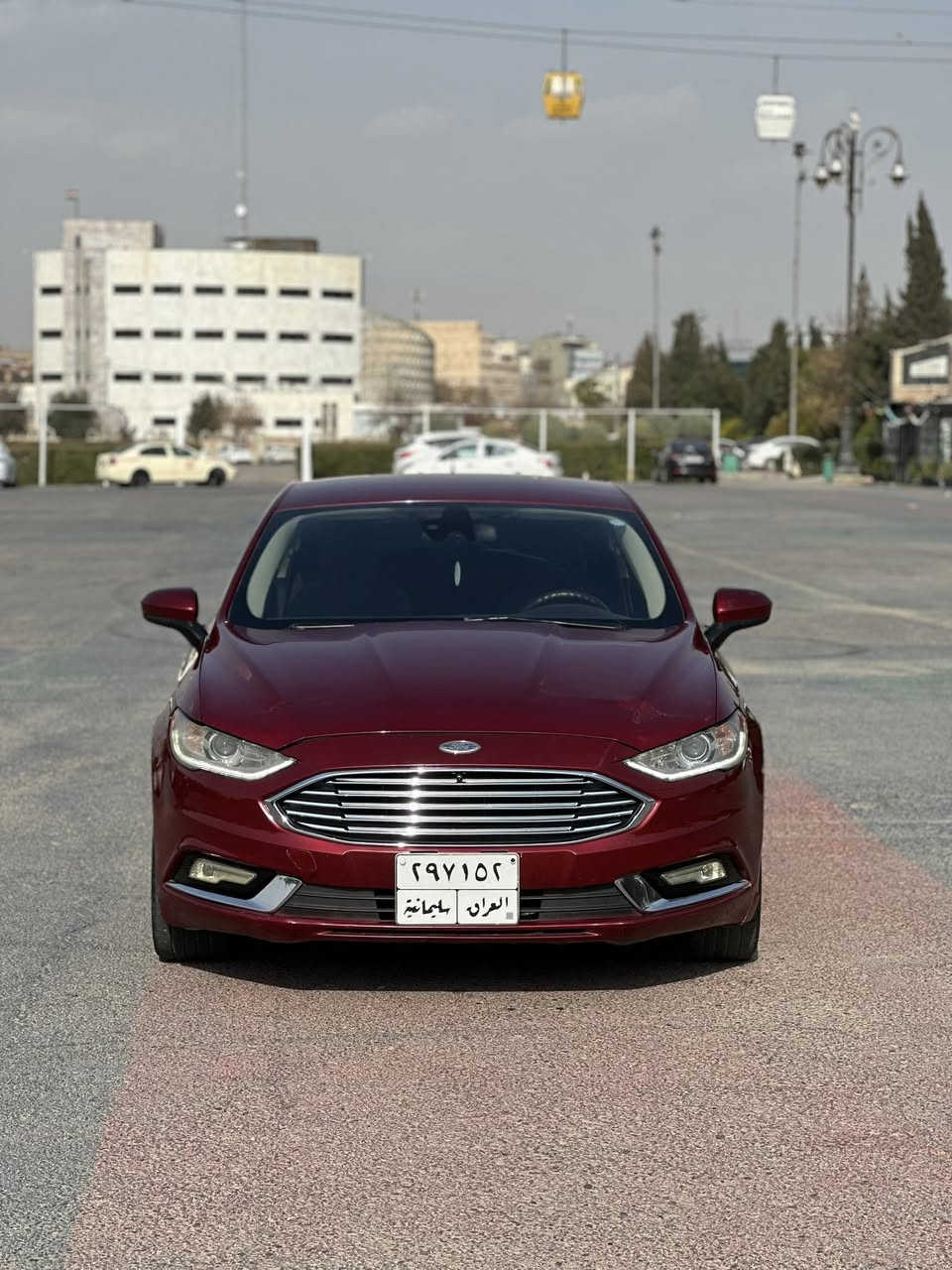 السلام عليكم  ((للمراوس))
فورد فيوجن موديل 2017 محرك ١٥٠٠ تيربو السياره ماشية 83 الف كيلو قابل للزياده السياره حادثها دعامية مكسوره فقط 
كود بالباب تبريد قطعتين سياره ٣ شاشات تخم تاير جديد باتري جديد دسكات تخم جديد سياره بدون صبغ فقط بيها طعجة بالبونيط السياره نظيفة 
مكان اربيل سعر98رقم واتساب***********
