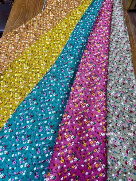 جديد 🥰🥰 اقماش كشمير صيفي سعر القطعه 3 لف درزن كامل 5 قطع حسابه 15  للحجز واتساب 

***********
يتوفر توصيل 🚗🚗🚗 بكل مناطق العراق خلال ٢٤ ساعه فقط راسلونا وتدللون
