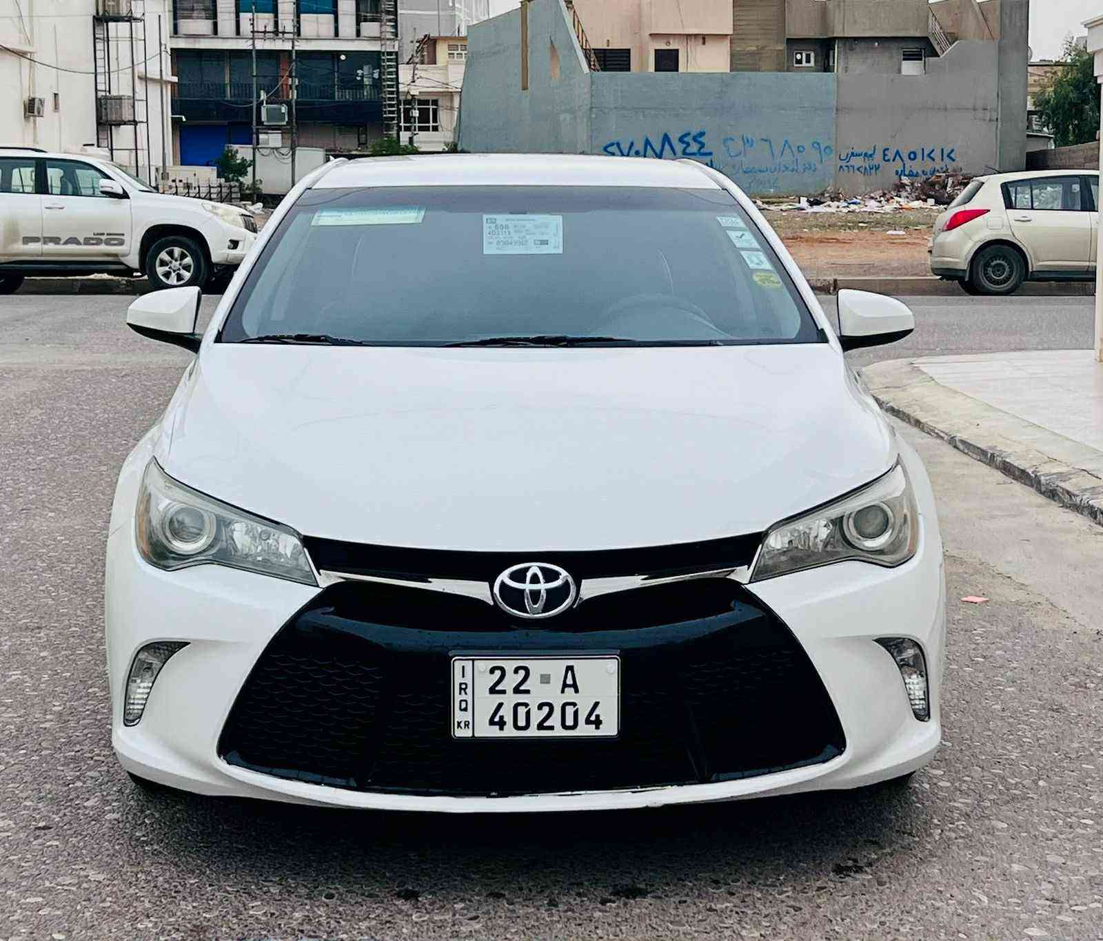 كامري موديل  2016 SE وارد امريكي
***********__***********
سيارة  مكفول بدون صبغ
بس مكانين بارد 

السعر :  172 $    ورقة بيها مجال

94000 الف ميل ماشي
مواصفات SE  امريكي 
كشن جلد و كهربائي و  شاشة و كاميرا و حساس فوليوم و بلاجكتور ولايت زينون وتحديد سرعةو بلاجكتورو Eco
السكن / اربيل
—————————
 كامري موديل 2016 SE  وارد امريكي
سه ياره كه بؤياغي نيه
دوو شويني بچووك ساردي هه يه

نرخي : 172 $ وه ره قه و مه عامله

94000هه زار ميل رويشتوه 
مواصفات  SE امريكي 
 گير له سوكان وكوشن كاره باي و كوشن جلدولايت زينون و شاشة و كاميرا و حساس فوليوم تحديد سرعة وEcoو بلاجكتورو
جيگام  هەولير
***********—***********
