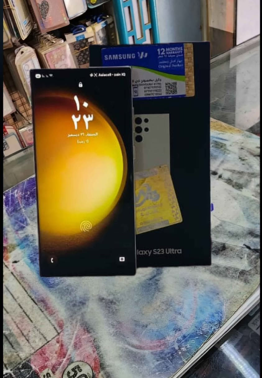 كالكسي اس ٢٣ الترا شرق اوسط خطين  ذاكره ٥١٢ رام ١٢ لون ابيض مميز ملحقات كامله وكاله الوطني 
نظافه ٩٥ /١٠٠ شرط مكفول سعره ٨٥٠ نهايته
العنوان .السماوه. شارع باتا .مركز تاج فون
مقابل مجمع النخله.مجاور صيدليه النصر
*********** السماوا, المثنى
