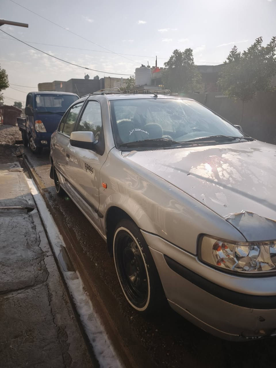 السلام عليكم
سمند للبيع موديل 2009 
سياره بلاديه سعر 38 ورقه
مكاني بغداد المعامل السياره بأسمي
للأستفسار ***********
