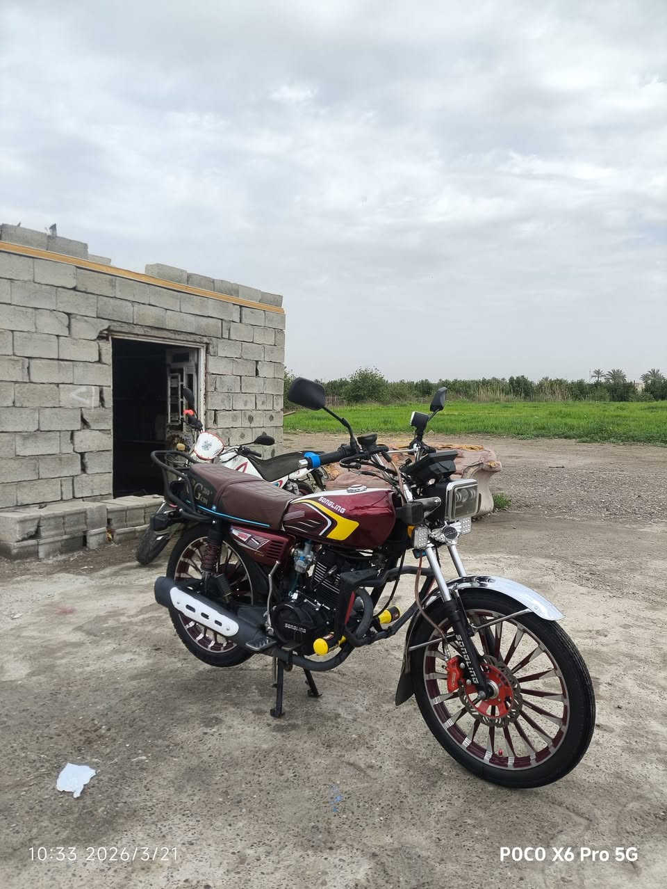 السلام عليكم دراجه ايراني مديل 2026 دراجه مكفوله منفيس موجود مكينه 200دراجه ناعمه السعر 825 وبيه مجال ***********
