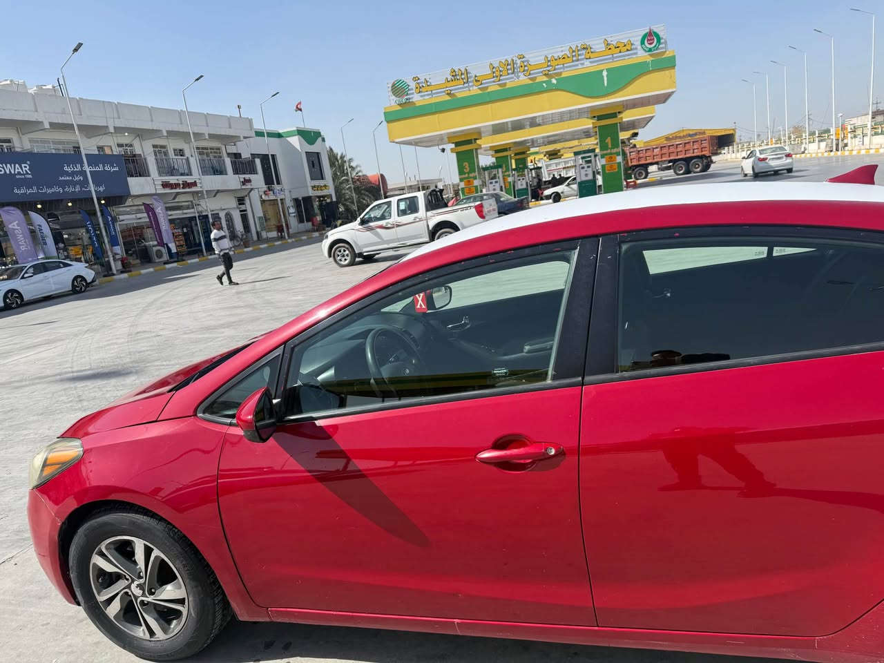 كيا فورتي موديل ٢٠١٦ وارد أمريكي ضرره جاملغ وبنيد بدون دواخل السيارة جاهزة للأخير بدون نقص باسمي تحويل أو كاله حاضر السعر ١٠٨ 
موبايل ***********
سونار بالمنشور 
مكينة وكير مكفولات الصويرة, واسط
