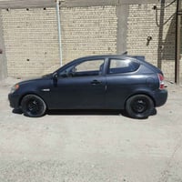 اكسنت موديل 2009 وارد امريكي كلين كلها ليبال واحد سنويه جديده بسمي تحو...