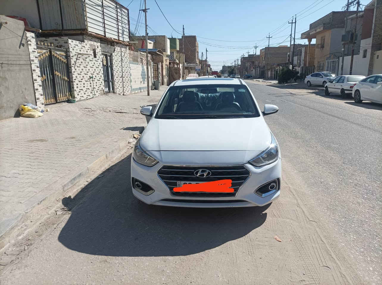 للبيع اكسنت موديل 19 اربيل فول 1/1 جاملغ مفتوح فيها بارد بسيط سياره جديده استفسار *********** في النجف سياره
