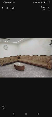 كنب ال • ١٢مقعد • طاولة وسط