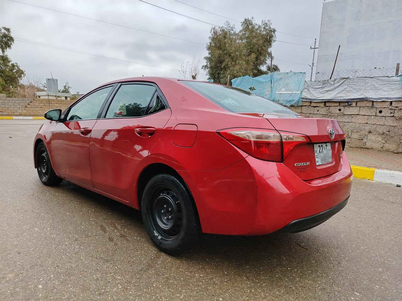تيوتا كورلا 
2018 لون ماروني
فئه le
رقم اربيل بشرط تحويل وكاله 
كير مكينه بشرط
ضرر موضح بل صوره
بدون قطره دواخل 
وبدون ايرباك
رادار حجر بلاد 
لايتات بلادي 
بدون نواقص ***********
