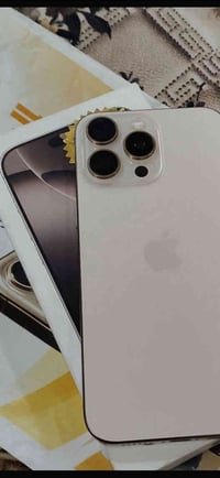 ايفون ١٦ برو ماكس • ذهبي • بطارية ١٠٠