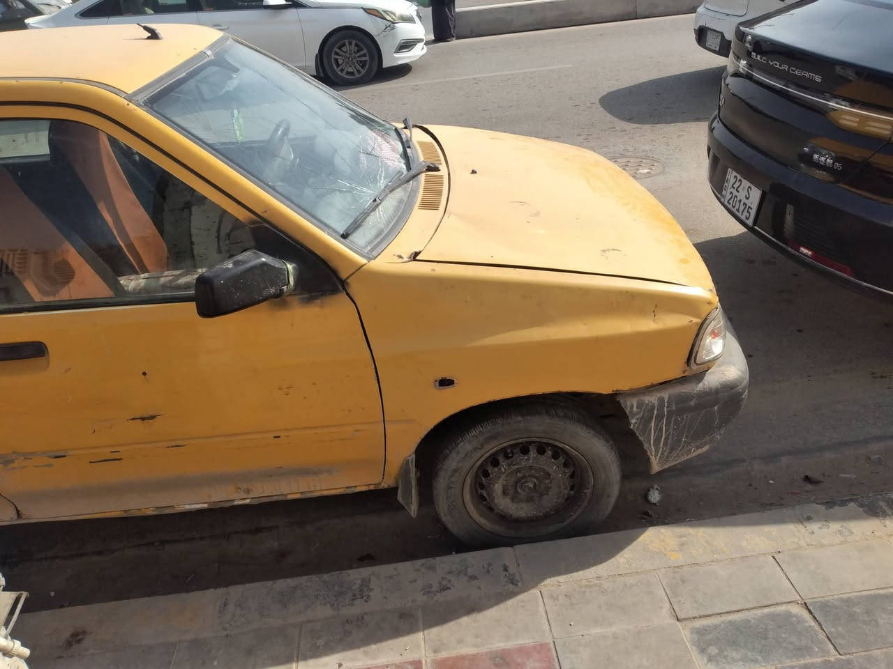 سايبه للبيع موديل ١٣
مكينه بيه بخار
حداديه نص عمر
شواصي عوزهن تعمير
سنويه لل٢٧ بأسمي
مكاني نجف.عباسية 
سعره ١٤ وبيه مجال
***********
