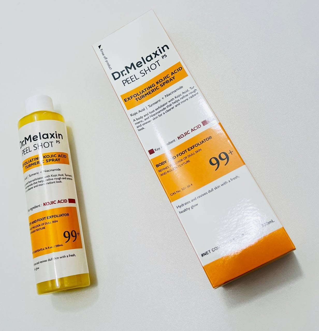 ✨ ودّعي الخشونة والتصبغات مع بخاخ Dr. Melaxin PEEL SHOT ✨
المقشر الكوري القوي بحمض الكوجيك والكركم 🇰🇷
إذا تعانين من اسمرار، بقع، أو خشونة بالركب، الأكواع أو القدمين… هذا الحل السريع والفعّال إلچ 🔥
بخاخ مقشّر ينظف، يفتح، ويجدّد البشرة من أول استخدام!
🌿 ليش راح تحبينه؟
✔️ حمض الكوجيك: يفتح التصبغات ويوحّد لون البشرة
✔️ الكركم: إشراقة طبيعية ومضاد للأكسدة
✔️ النياسيناميد: يقوّي البشرة ويقلل الخشونة
✔️ أحماض تقشير لطيفة: تزيل الجلد الميت وتحسّن الملمس
💦 الاستخدام:
رُجّي العبوة، رشّي على المنطقة، دلّكي بلطف، وبعدها اشطفي بالماء الفاتر ✨
👣 مناسب للجسم والقدمين
(الركب، الأكواع، المناطق الخشنة)
⚠️ للاستعمال الخارجي فقط – مو للوجه أو المناطق الحساسة
✨ النتيجة؟ بشرة أنعم، أفتح، ومشرقة تخبل
دلّلي جسمچ بتقشير كوري احترافي 💛

قطعة / بسعر 22 الف

توصيل مجاني


**إذا كنت صاحب هذا الإعلان وتريد حذفه لأي سبب، رجاءا أرسل رسالة إلى الدعم الفني**