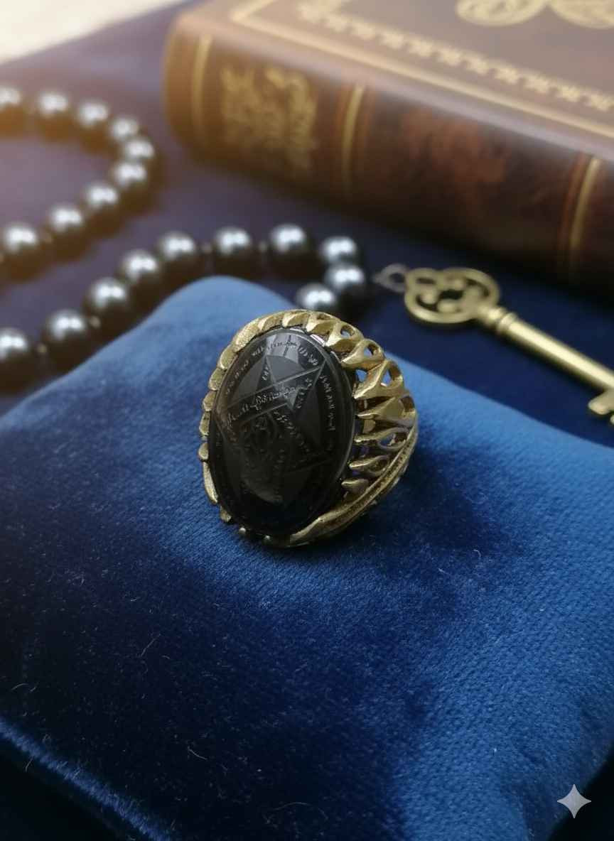 خاتم نحاس متوج بحجر الحديد الصيني الأسود منقوش عليه ختم النبي سليمان قياس الخاتم ٢٤ قابل للتصغير والتكبير بغداد, العراق


**إذا كنت صاحب هذا الإعلان وتريد حذفه لأي سبب، رجاءا أرسل رسالة إلى الدعم الفني**