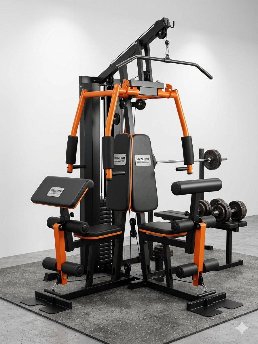 السلام عليكم.. متوفر للبيع جهاز تمارين رياضية شامل (Home Gym) الأصلي، الجهاز حديد ثقيل ومتين جداً، مستعمل لفترة بسيطة وبحالة ممتازة وجديدة (نفس الصور بالضبط).
✨ أهم التمارين اللي تكدر تسويها بالجهاز:
الجهاز يخليك تمرن جسمك بالكامل من دون متطلع من البيت:
• تمارين الظهر: يحتوي على قضيب (بار) عالي لتمارين السحب (Lat Pulldown) لتعريض الظهر.
• تمارين الصدر: أذرع قابلة للتعديل لتمارين دفع الصدر وتفتيح الصدر (Pec Deck).
• تمارين الأرجل: مجهز بمسند أمامي وسفلي لتمارين مد الأرجل الأمامية وخلفية الساق.
• تمارين البايسبس: مكان مخصص للتمرين الفردي لعضلة الباي.
• الوزن: مجهز بأوزان حديد مدمجة (قابلة للتعديل) تكفي لأقوى التمارين.
• 📌 الحالة: الجهاز حديد نظيف جداً، كل الوايرات والبكرات والأسفنج سليم وشغال بشرط الفحص.
• 💵 السعر: [300] (السعر مناسب جداً مقارنة بالجديد، وبي مجال بسيط للشراي).


**إذا كنت صاحب هذا الإعلان وتريد حذفه لأي سبب، رجاءا أرسل رسالة إلى الدعم الفني**