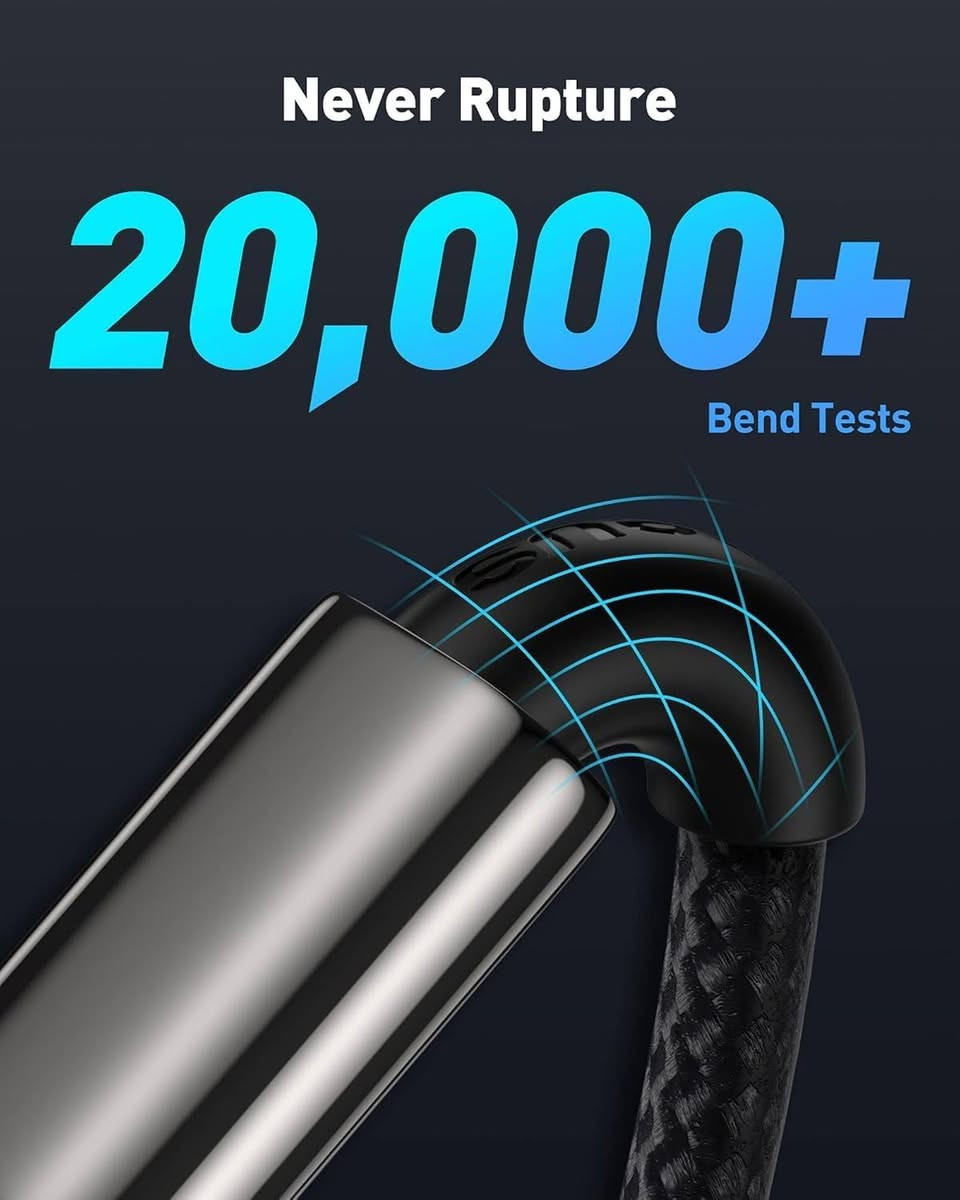 🛍️متوفر لدينا

⚡كيبل شحن تايب سي بقدره 100 واط

Baseus Type-C 100w
🔥شحن صاروخي!

⚡ شحن سريع 100W PD يشحن هاتفك ولابتوبك بأقصى سرعه

📂 يدعم نقل البيانات بسرعة وثبات

🔒 شريحة E-Marker ذكية لحماية جهازك أثناء الشحن

💪 تصميم متين نايلون مضفر + رأس من سبائك الزنك

📏 طول 2 متر لراحة أكبر في الاستخدام

🔌 متوافق مع Samsung – iPad – MacBook – Pixel وجميع أجهزة USB-C

🚀 القوة والسرعة في كيبل واحد!

💵السعر 10 الاف دينار
🚗متوفر توصيل لكافة محافظات العراق 🇮🇶

📞 للحجز أو الاستفسار عبر الصفحة أو الواتساب:

https://wa.me/9647755190147 بغداد, العراق


**إذا كنت صاحب هذا الإعلان وتريد حذفه لأي سبب، رجاءا أرسل رسالة إلى الدعم الفني**