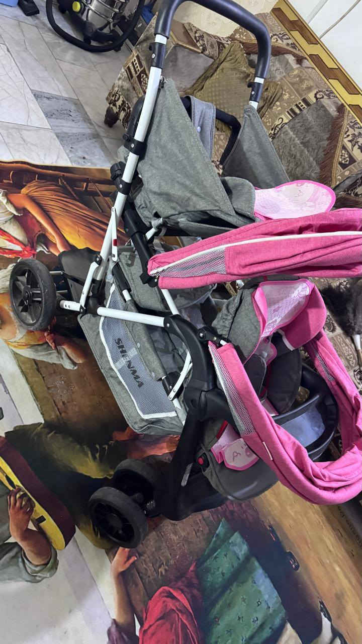 ( للبيع )عربانه أطفال نفرين اصليه منشا فيتنامي موديل ٢٠٢٥ توصيل من خارج العراق  كسر كارتون استخدام مجرد فحص للإستفسار  ***********
