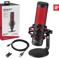 كيس Xigmatek • مبرد DeepCool • مايك HyperX QuadCast