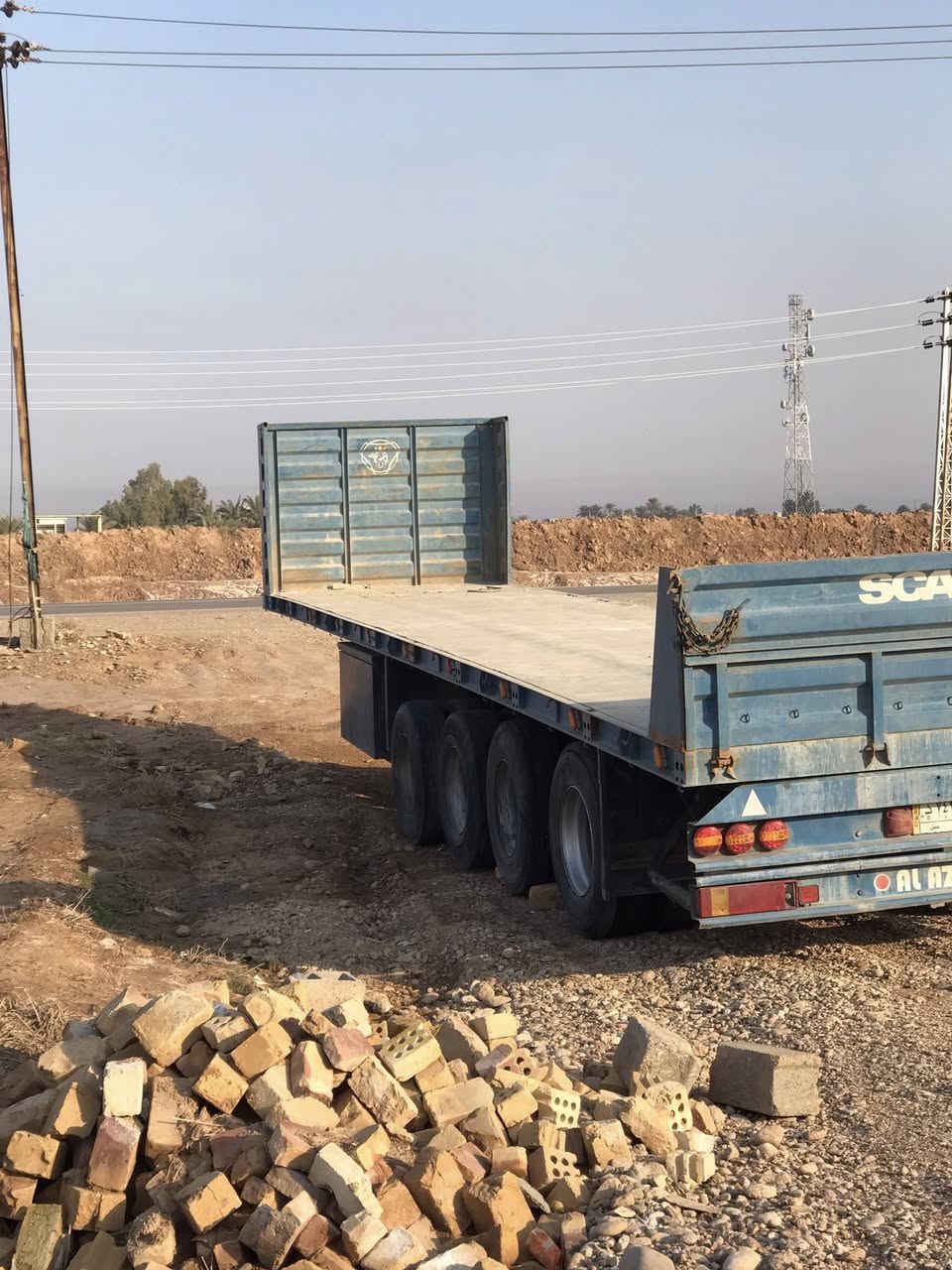 سلام عليكم عربانه البيع عربانه ربع محور جوبلس حدادي طول 13/60 مكان ديالئ ***********
