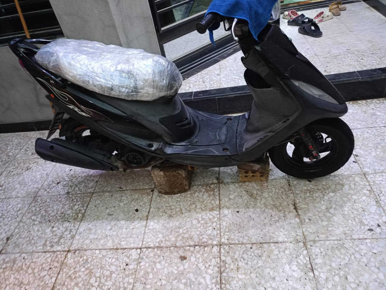 السلام عليكم دراجة لبيع ماكس عدل كفرات شركة  المكان سرديان القديم سعر 550بيهة مجال بسيط  ***********
