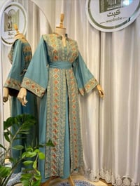 فستان+وشاح • دابل ايطالي • مقاس 38-48