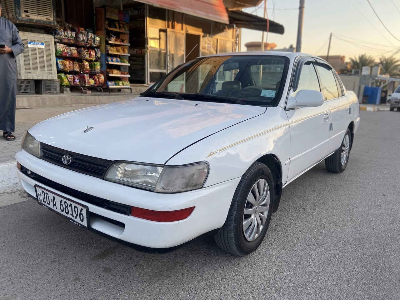 كورلا موديل 95
كامله خير من الله السعر 55 
العنوان ديالى جلولاء ***********
