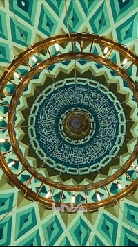 مكتب HNAلتصميم وتنفيذ خط وزخرفة أسقف وقباب المساجد مهندس حمزه نجيب  07...