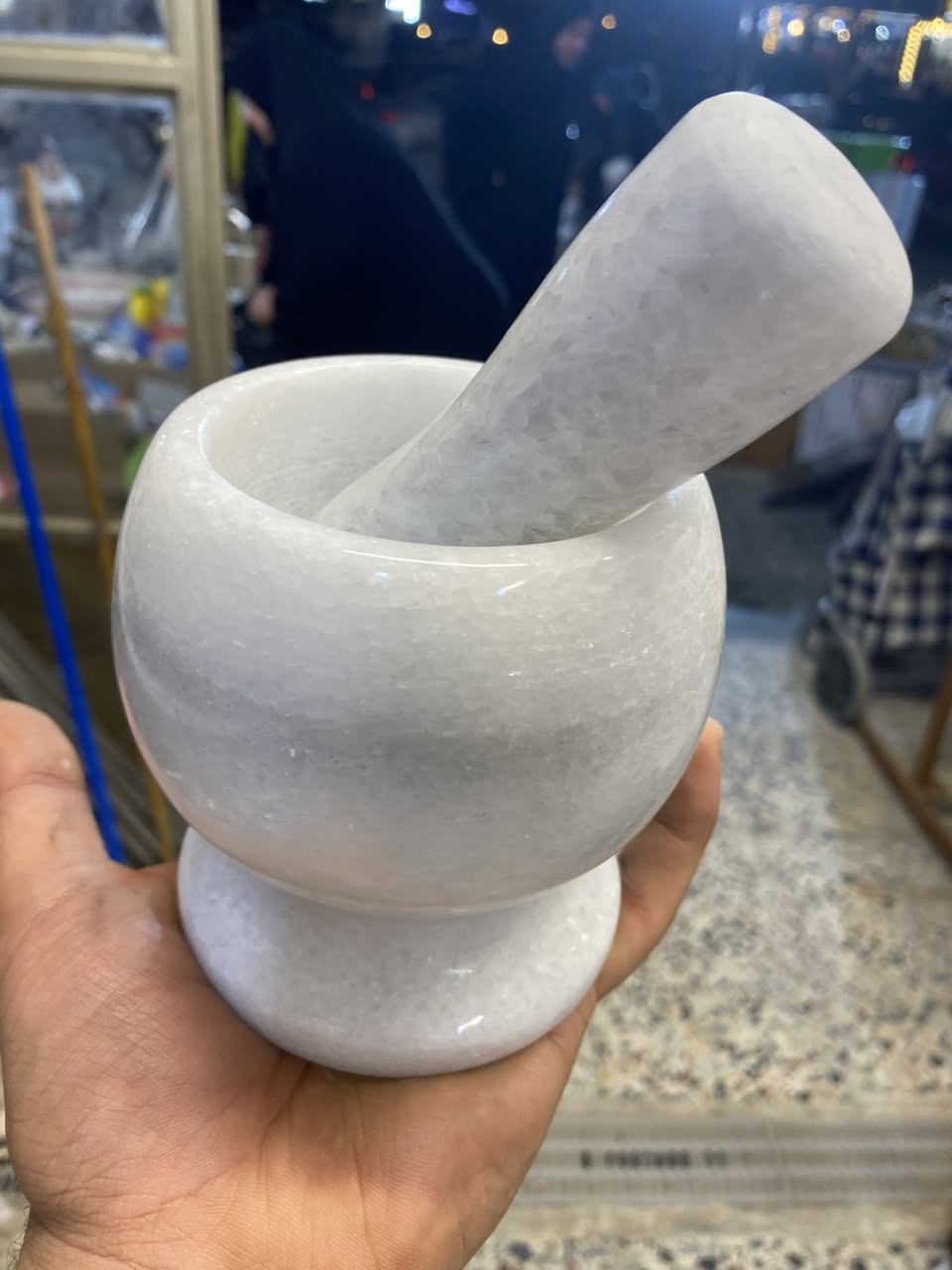 هاونات حجر مرمر طبيعي مية بالمية بوزن كيلو ونص سعر القطعة 8 الف
توصيل 5 الف


**إذا كنت صاحب هذا الإعلان وتريد حذفه لأي سبب، رجاءا أرسل رسالة إلى الدعم الفني**