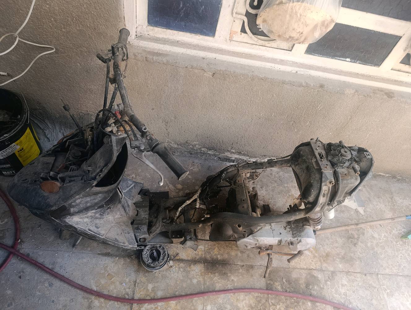 دراجتين ياماها للبيع عاطلت ابيعهن ثنينهن كومت حديد بسعر مناسب سعرهم   عنوانالتنومه110