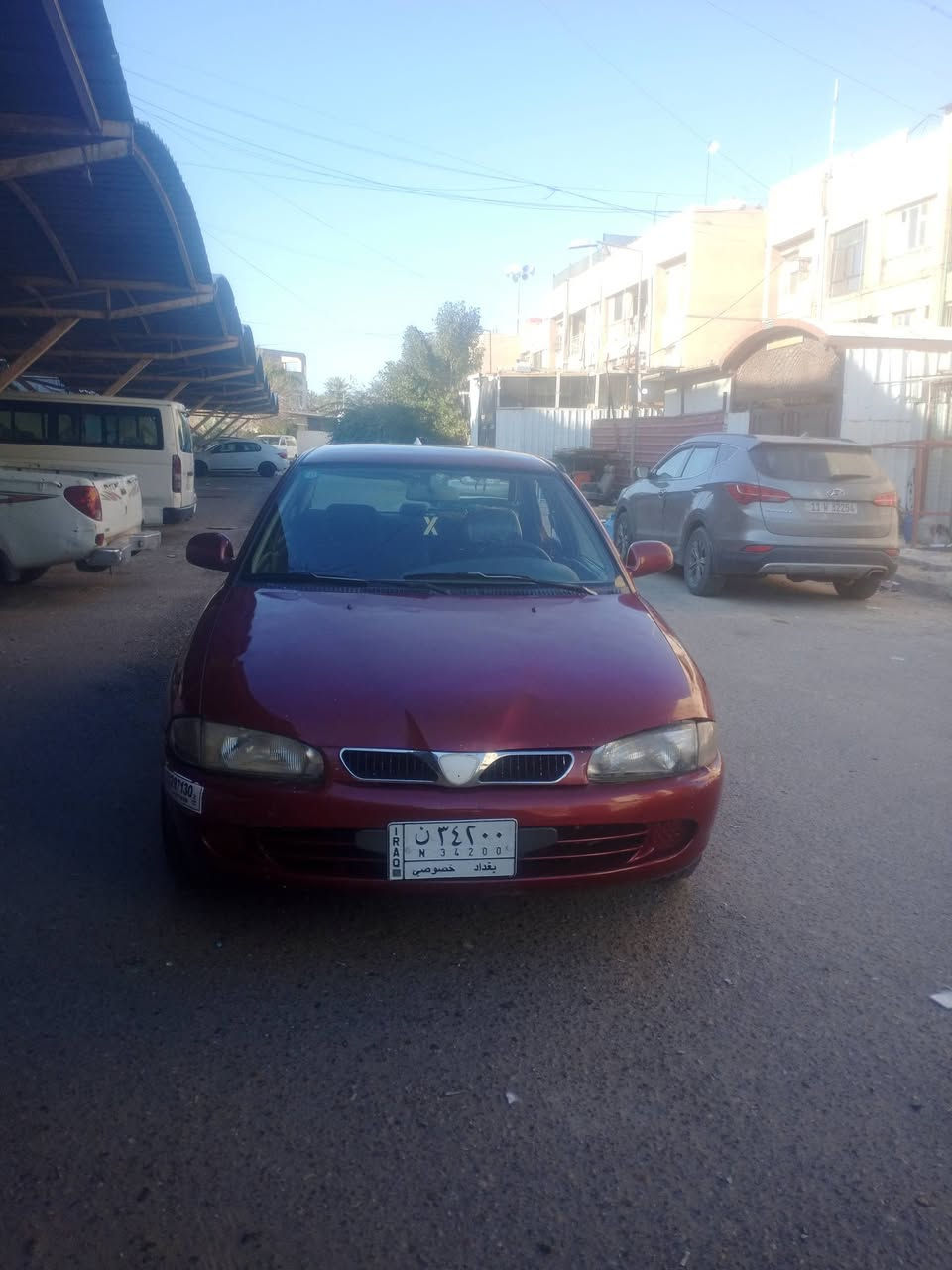 السلام عليكم ورحمه الله وبركاته سيارة بروتون موديل 2005بغداد بأسمي سيارة مصبوغة عام سيارة خير من الله تبريد تدفئة شغال السعر 47 وبيها مجال للطيبين مكاني بغداد الأعظمية رقم الهاتف ***********
