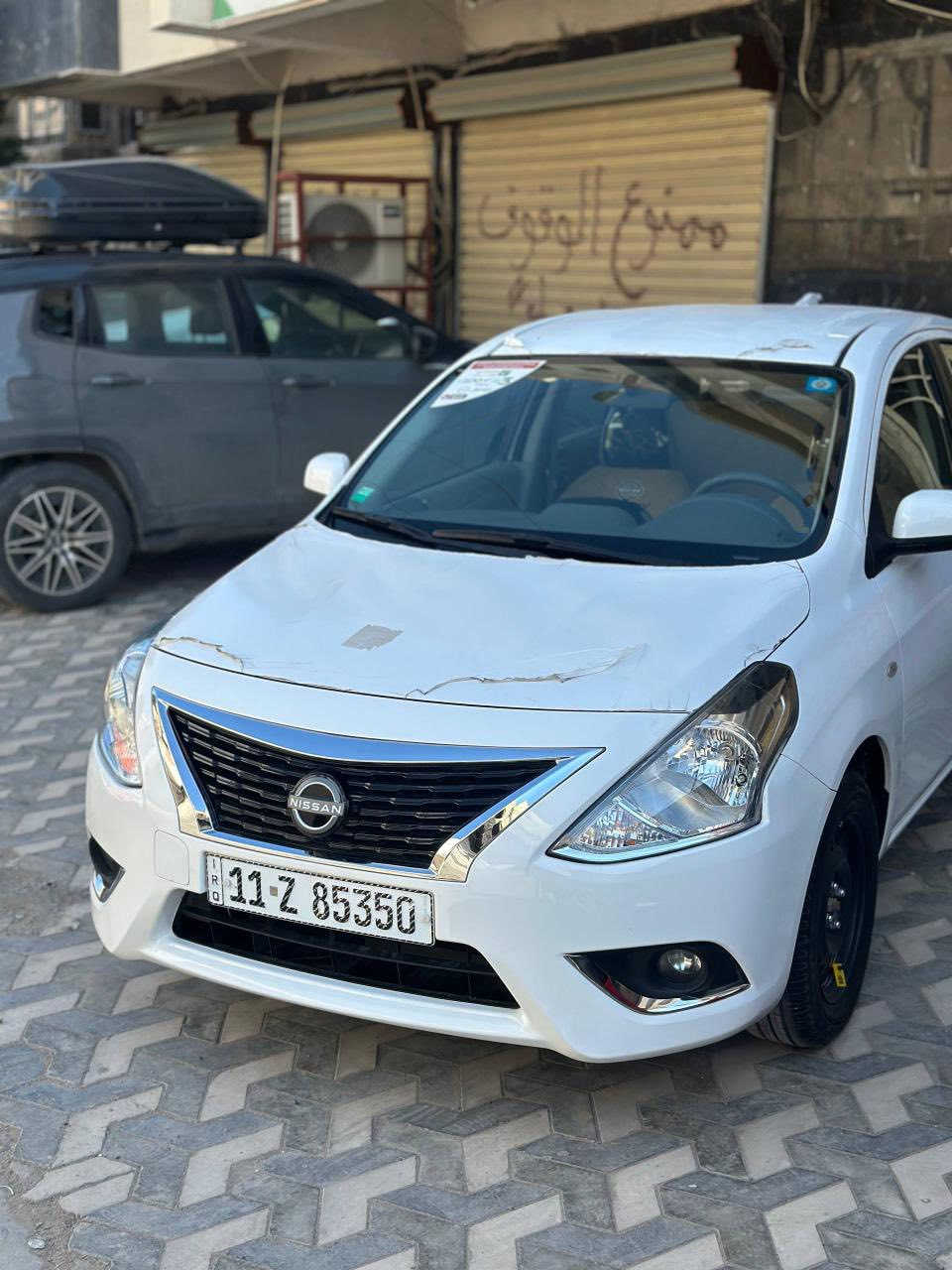 نيسان سني هندي ام البليته الزرقه مديل ٢٤ ماشيه ١٥ الف مكفوله من كل ملاحضه مصروف عليه دوشمه وتغليف البوب راضيات السياره استخدام شخصي مكان السياره الدوره السعر ١٣٨ وبيه مجال رقم بغداد إنكليزي تحويل مباشر رقم ***********
