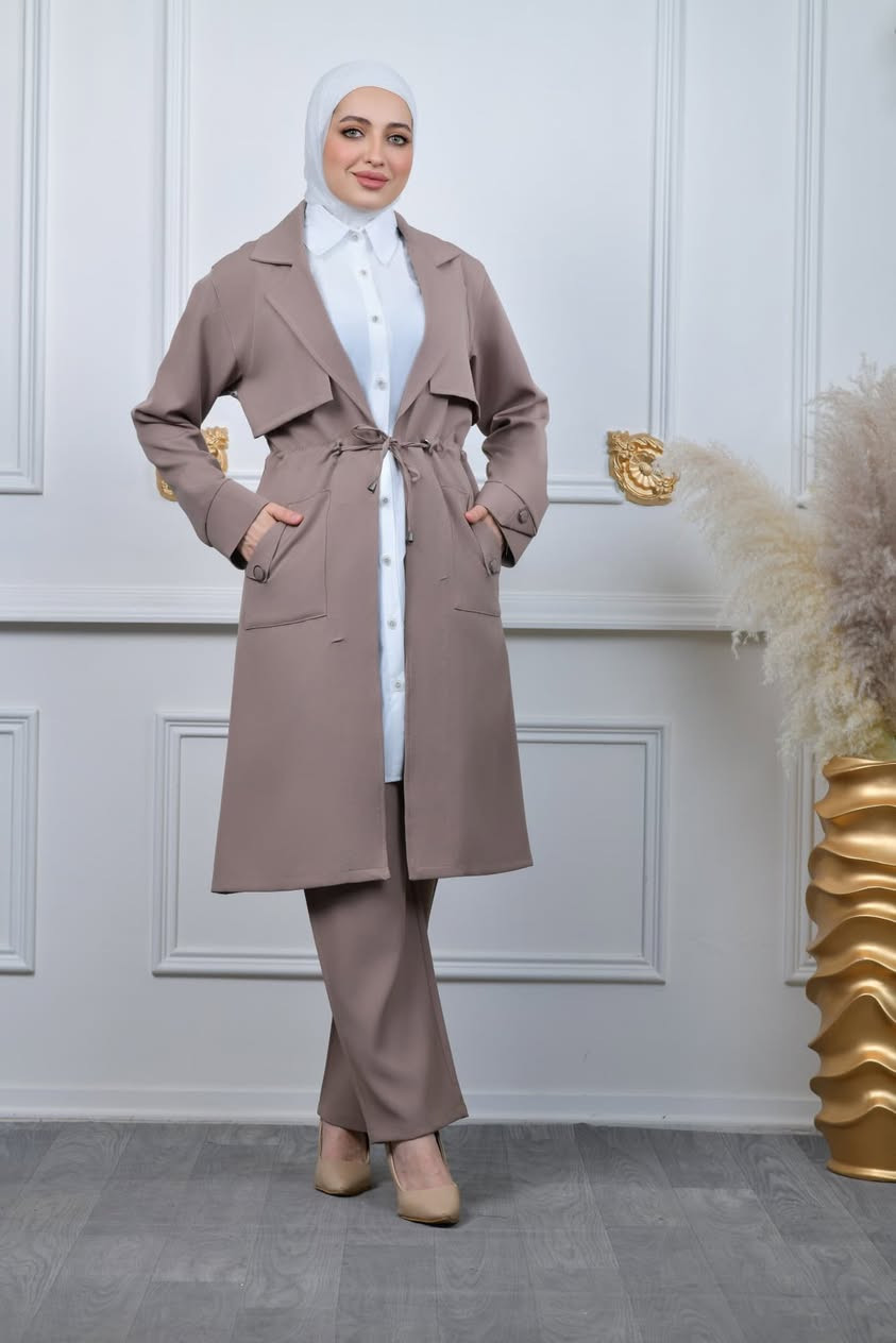 بسم الله الرحمن الرحيم
كولكشن موسم العيد مع اجمل 😍 موديلات *2026*  ✨

منقدملكن طقم العيد الشرعي 😍 طقم طلعة نسائي 3 قطع قميص وبنطال وجاكيت موديل اكابري جداً سادة وبنطال بوت كات ✨
 قماش باربي اجنبي تقيل و مكفوووووول  ✅✅

قياسات من *38* لل *46* 

الالوان بالصور اكابرية 🖤
*

b2107


**إذا كنت صاحب هذا الإعلان وتريد حذفه لأي سبب، رجاءا أرسل رسالة إلى الدعم الفني**