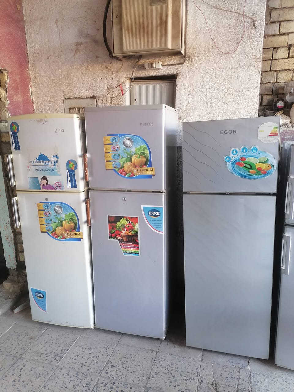 السلام عليكم معرض علي الشموسي لبيع الثلاجات والمجمدات والعارضات باسعار مناسبة وبيهن مجال النوعيات كلة تركي الاصلي واي قطعة تاخذهة الك بيهة ضمان شهر كامل اي اشكال بيهة ترجع ولمن يرغب يتوفر تصليح لجميع اجهزة التجميد مثل الثلاجات والمجمدات ويكون التصليح موقعي يعني نجي نصلح ثلاجتك وانت ابيتك والاسعار جدا مناسبة وبيهن مجال للاستفسار الاتصال على الرقم *********** او المراسلة واتساب
