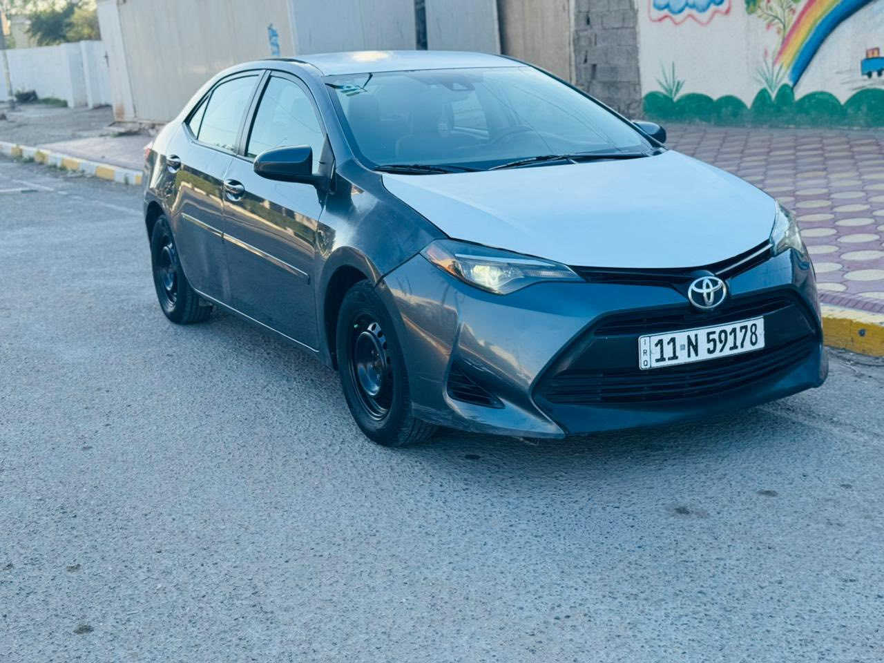 السلام عليكم كورلا مديل2019 
نضام يكو 
مانع انزلاق
تحكم جهتين 
مكينه 1800
كامرا 
شاشه ابلاد 
تخم تاير جديد 
رقم بغداد سنويه ورقم جدد بأسمي 
السياره بيها 3 قطع صبغ بدون دواخل 
كما واضح بل سونار 
وارد امريكي 
كير ومكينه مكفولات 
السعر١١٣  وبيها مجال
مكان السياره بغداد 
الاستفسار ***********
