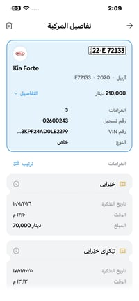 من رخصة الادمن تريد تعرف الغرامة مال سيارتك سليمانية دهوك اربيل راسلني...