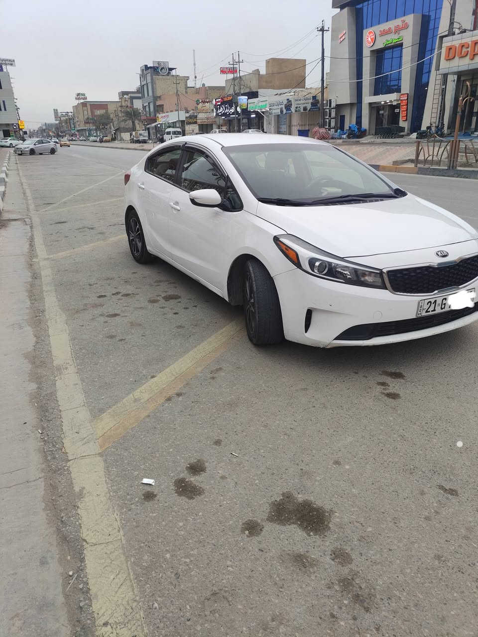 السلام عليكم
كيا فورتي موديل 2018
بيها الجاملغات الخلفي صبغ بدون صندوق 
محرك 2000 دوش، ماشيه100، حداديه جديده وتايرات جدد ، وتبريد ثلج وتدفئه هم بلادي 
محرك مفتوح كور فقط والكير مكفول، 
سنويه وهزه جديده باسمي تحويل مباشر
رقم جديد سليمانيه 
سياره نظيفه وجاهزه بدون اي نقص السعر 129$ مكاني كربلاء
المواصفات اذا ماتعرفهن تكدر تتصل 
***********
