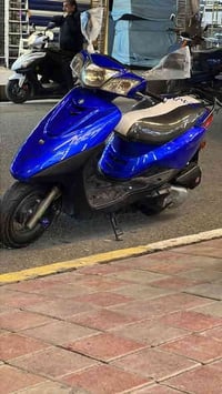 ً  دراجه ياماها ببغاء حديث نوزل الدراجه مكفوله  من كشر ومن محرك النظاف...