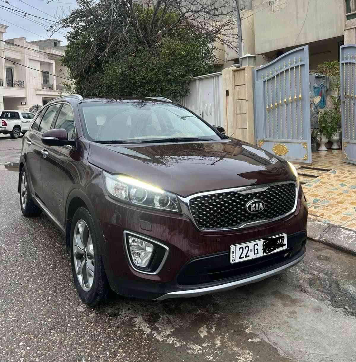 سورینتو ٢٠١٦ 
مواسەفات خەلیجی ١١٠ هەزار کم رۆیشتیە بۆنیتی دوو پەلەی سبوخە پێشی کەپسە ئێرباگ نەتەقیە ٦ پستنە کوشین جلد بەسمەیە ئاوێنە شەفت بەخاخ مەکینەی نەکرایتەوە 
١٩٥ مامەلە 
*********** أربيل, العراق
