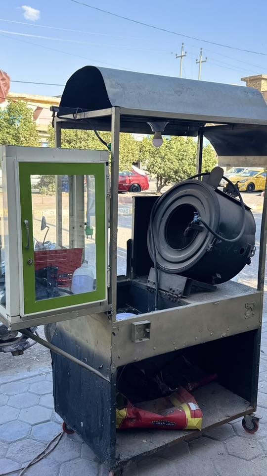 مكينه حب + عارضه جبس + ميزان مال حب نضيفه وقويه
سعرها 200 الف 
هاذ رقم تواصل 
‭0781 572 8511‬ ‬
