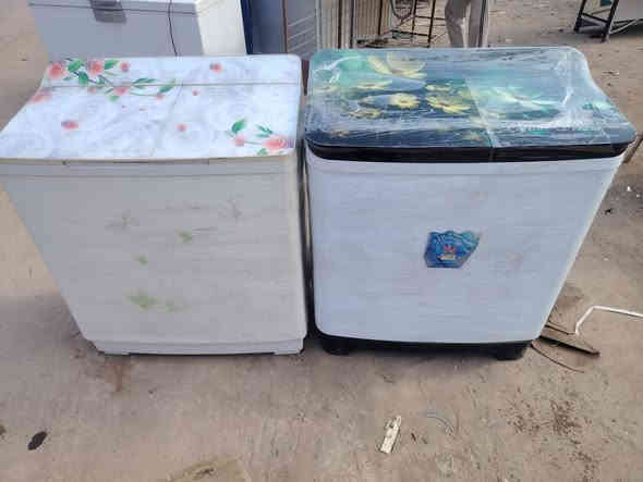 على بركة الله تم وصول حاويه غسالات فول نضافه جميع الاحجام والانواع شرط جوها السوك بهواي وماكو هيج نضافه العنوان الحمزه الغربي مقابل سيطرة الباشيه الاستفسار ***********
