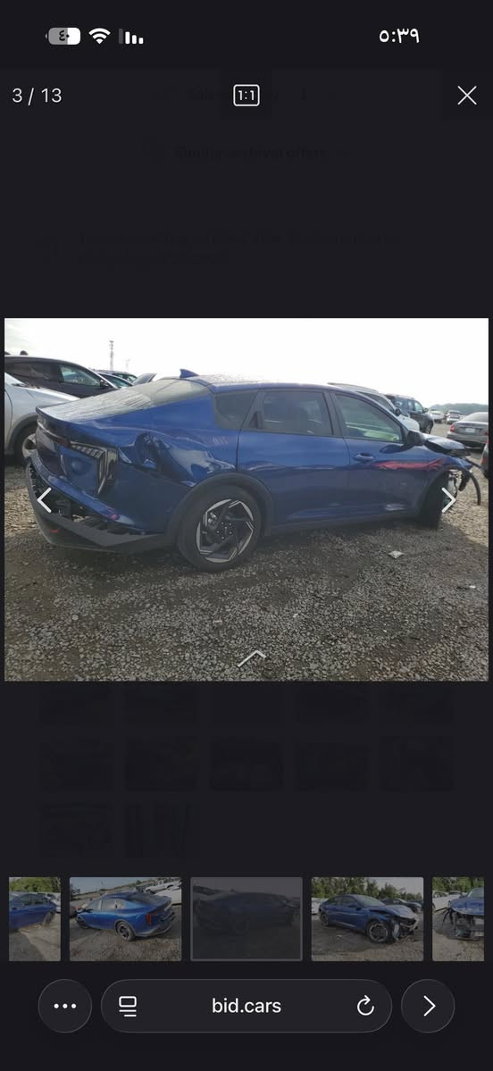 كي فور مديل ٢٥ رقم بغداد بسمي تحويل ثاني يوم ماشيه ١٤ ميل تبديل البنيد وبارد الجاملغ الخلفي بدون ايرباك بدون شاصي مكفوله من كلشي مواصفات ex بغداد حي الجهاد 
***********  صور الحادث موجوده بالمنشور
