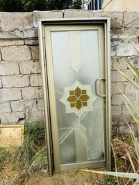 باب المنيوم جام ثقيل مال باله كلش حلووو جاهز جيب وشد ب100واتساب 078111...