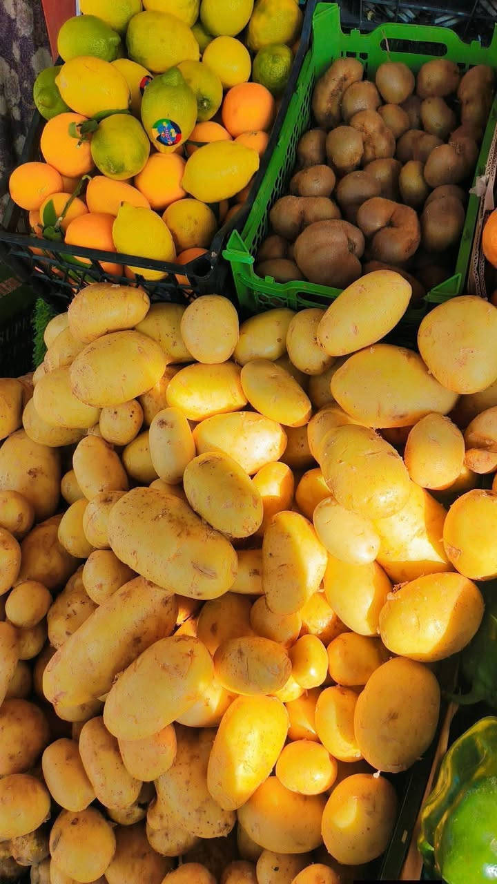 اليكم اسعار الخضروات والفواكه واللحوم 
ليوم الاحد 

طماطة بـ ١٠٠٠
خيار بـ ١٠٠٠
بتيتة ٣كيلو بـ٢٠٠٠
بيتنجان بـ ١٠٠٠
بصل اخضر ٣كيلو بـ٢٠٠٠
بصل احمر بـ ١٠٠٠
بصل ابيض ٣كيلو بـ ٢٠٠٠
شجر كيلو بـ ١٠٠٠
فلفل بارد بـ ١٢٥٠
شلغم  ٣كيلو بـ٢٠٠٠
شونذر ٣كيلو بـ٢٠٠٠
لهانة احمر  ٣كيلو بـ٢٠٠٠
لهانة ابيض ٣كيلو بـ ٢٠٠٠
قرنابيط بـ ١٥٠٠
موز  كيلو بـ١٢٥٠
تفاح اخضر بـ ٢٠٠٠
تفاح احمر بـ ١٥٠٠
تفاح ابيض بـ ١٥٠٠
سندي بـ ١٢٥٠
رمان سوري  بـ٣٠٠٠
رمان مصري بـ ٢٠٠٠
ليمون بـ٢٥٠٠
رارنج عراقي بـ١٢٥٠ 
عنب اسود بـ ٢٠٠٠
عنب احمر بـ ٣٠٠٠
برتقال مصري بـ١٥٠٠
عراقي بـ ١٥٠٠
لالنكي سوري بـ ١٢٥٠
لالنكي باكستاني بـ١٥٠٠
فراولة بـ١٠٠٠
كيوي بـ ١٥٠٠
جزر  بـ١٠٠٠
اناناس بـ ٤٠٠٠
جوز الهند بـ ٢٠٠٠
عرموط تركي بـ ٣٠٠٠
ركي مصري 
خس ٣بـ   ٢٠٠٠
جيس لبن بـ١٥٠٠
طرشي 
خضورات حسب الطلب
ثوم بـ ١٠٠٠
لحم غنم كيلو بـ ١٩٠٠٠
لحم عجل كيلو بـ ١٦٠٠٠
لحم مثروم كيلو بـ١٦٠٠٠
سمك الكيلو  بـ٦٠٠٠
دجاج ١كيلو بـ٣٢٥٠

التوصيل لباب البيت ب٣٠٠٠ دينار لجميع مناطق كربلاء 
التواصل عند طريق الواتساب ***********
ارسل قائمة احتياجاتك واحنه نجهزها الك ونوصلها لبيتك 
#غايتنا_راحتكم 
#مسواك_كربلائي_للتوصيل
