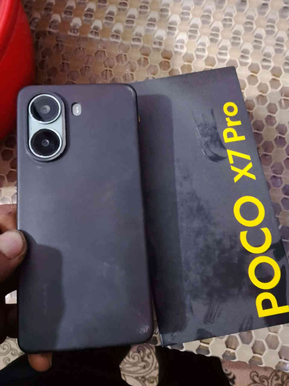 بوكو x7برو استخدام شهرين كامل هو ملحقاته سعر 375  ناصريه شارع ابو لبنان ***********1 مابي اي شي
