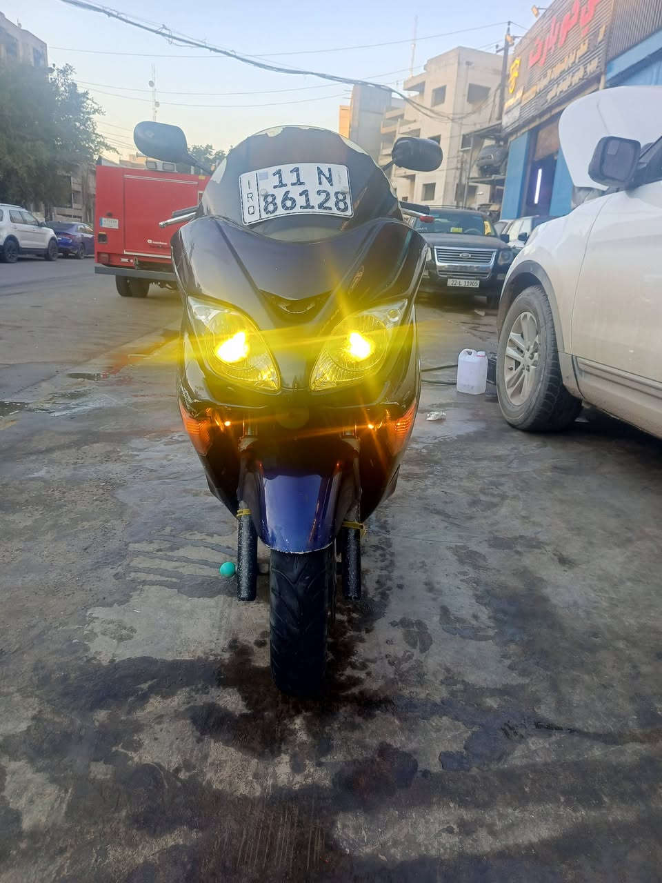 السلام عليكم فورزه صفر ثمانيه مرقمه رقم بغداد تحويل ثاني يوم السعر ١٨ ورقه الدراجه مكفوله من كلشي الدراجه كيرهه ملغي العنوان الأمين الثانيه ***********
