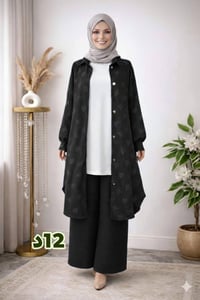 طقم ثلاث قطع • فري سايز ٥٥-٨٥ • الخامه ملنج