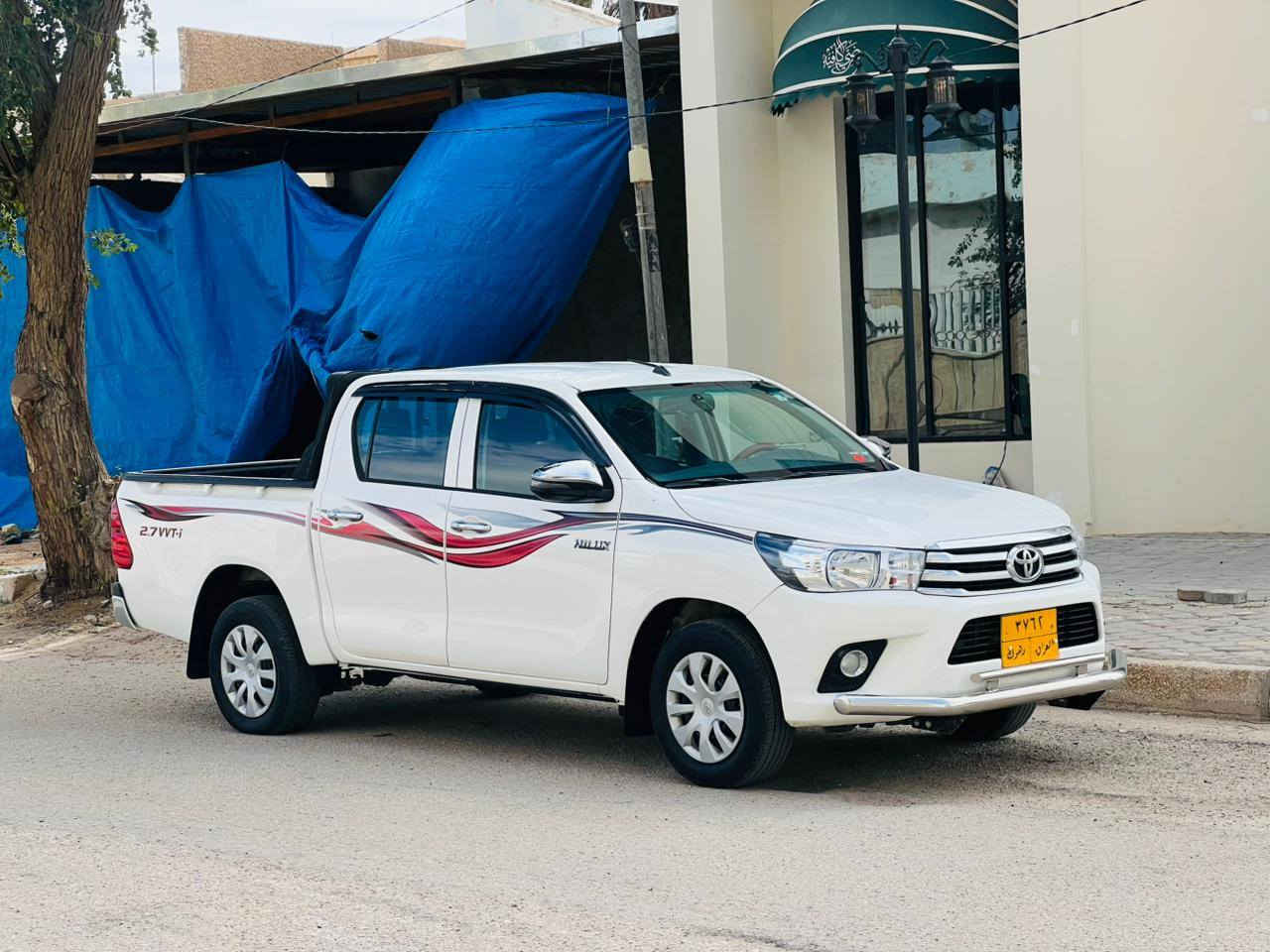 تيوته هايلوكس مديل 2018 كويتي  سعر 187 وبيه مجال مكينه بانزين للاستفسار الاتصال *********** مكفوله من ضربه وتبديل بيهه صبغ ذيل يم بك لايت ولباقي كفاله عامه رقم اربيل  تحويل او كاله مواصفات تحكم ستيرن مثبت سرعه مانع نزلاق حساسات خلفيه مري كهربائي كامره خلفيه مكينه بانزين بلاد مامفتوحه مكينه وكير مكفولات حداديه جديدهه تخم تاير جديد تبريد شغال ثلج سياره جديده وجاهزه وأي نقص مابيهه كربلاء, العراق
