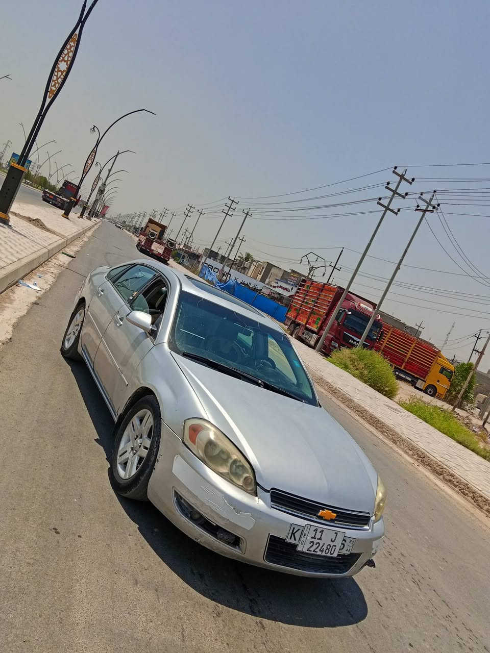 سلام عليكم
امباله 2006 كير مكينه جدد 
تبريد ثلج 
كهربائياتها كلها شغاله 
رقم بغداد بسمي 
شرط التحويل
سنويه ما ساقطه 
السعر 44 بيها مجال 
السياره حلوه 
مكان ديالى 
***********
