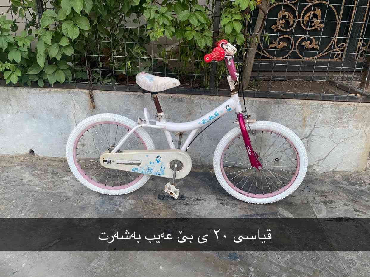 ئەم۲٠ پاسکیلە بۆ فرۆشتن زۆر تازەو پاکن هەمویان بەزبوتن بە شەرتی بێ عەیبی بە نرخێکی گونجاو نرخی هەر کامیان ویست لە کۆمێنت یا مەسج داوای کە قیاسیان ۱۲ی و۱٦ی و ۲٠ی و ۲٤ ی و ۲٦ی و ۲۸
سلێمانی بەکرەجۆ ٠۷۷٠۹٥۹٥۷٥۸


**إذا كنت صاحب هذا الإعلان وتريد حذفه لأي سبب، رجاءا أرسل رسالة إلى الدعم الفني**