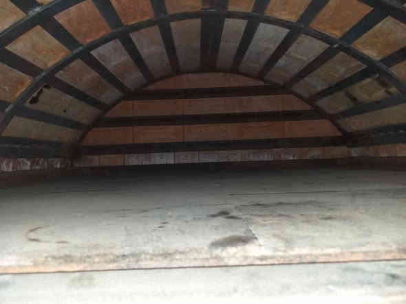 فرن سوري سل ستيل على الغاز داخله طابوق حجري اخو الجديد السعر ٩٠٠  مكاني بغداد قرب الكاظمية ***********
