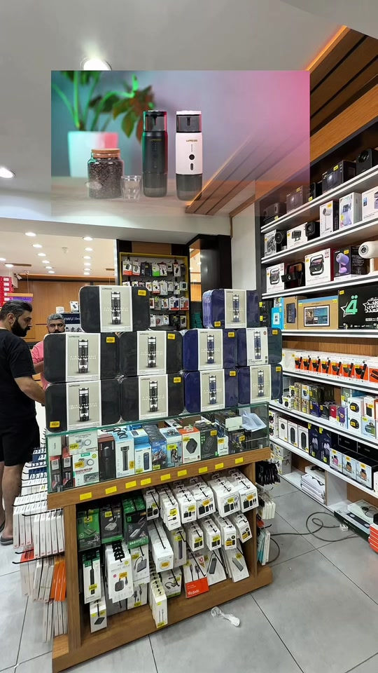 وصلت الآن إلى مركز تي موبايل استمتع بقهوتك المفضلة بأي مكان وأي وقت، بتصميم عملي وأنيق وسهولة استخدام عالية. ✅ محمولة وخفيفة الوزن ✅ مناسبة للتنقل والسفر ✅ جودة تصنيع ممتازة ✅ أداء احترافي لتحضير القهوة 💰 السعر: 135,000 دينار فقط متوفرة الآن داخل مركز تي موبايل الكمية محدودة، سارع بالحجز والشراء قبل نفاد الكمية خدمات تي موبايل 📱  ⚜️ تقسيط مريح عبر كي كارد (الرافدين فقط) ⚜️ توصيل سريع وآمن لجميع المحافظات 📍 المنصور – 14 رمضان – قرب مطعم الساعة 📞 للاستفسار: المبيعات: *********** التقسيط: *********** الصيانة: *********** تابعونا وشوفوا كل جديد 👇 🔹 منصة جني https://app.gini.iq/deeplink/tmobile 🔹 منصة مسواك https://miswag.com/merchant/t-mobile 📱 الأجهزة المستخدمة https://t.me/tmobilecenter1 🎵 تيك توك https://www.tiktok.com/‪@t_mobilecenter‬⁩
