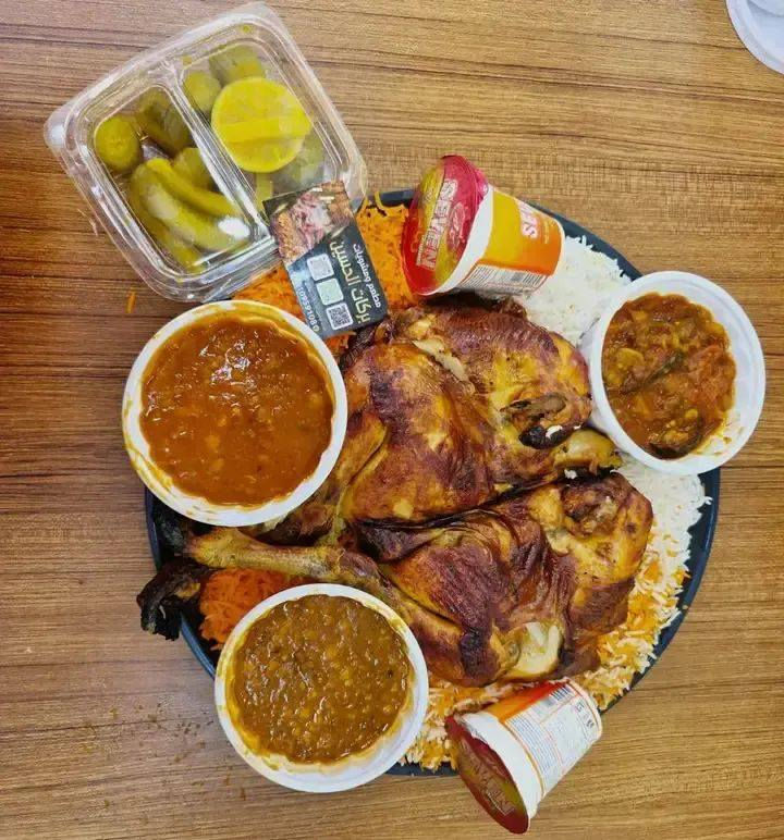 للاستفسار مراسلة الواتساب ع رقم
*********** عررض اليوم نص دجاجه ع تمن ومقبلات ومرك فقط ب 8 🌱🌱😋

متوفر مندي دجااج ومندي لحم 🍖
للحجز راسلوني خاص 
ــــــــــــــــــــــــــــــــــــــــــــــــــــــــــــــــــــــــــ❤
صينيه مندي دجاج ع تمن 15الف 
نص دجاج ع تمن ب10الاف 
صينيه  نص كيلو مندي لحم ع تمن ب17الف
ربع كيلو مندي لحم ع تمن ب10الاف
 
 
#يوصلك_حار_لباب_البيت 
#اطلب وتدلل
